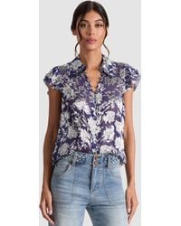 Alice + Olivia - Martel Blouse - Lyst