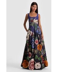 Alice + Olivia - Maxine Embellished Gown - Lyst