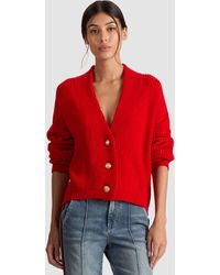 Alice + Olivia - Holden Foldback Cardigan - Lyst