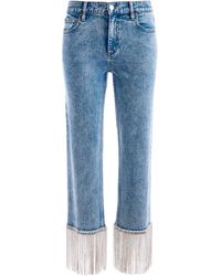 Alice + Olivia Straight-leg jeans for Women | Online Sale up to 79% off |  Lyst