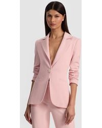Alice + Olivia - Blake Fitted Blazer - Lyst