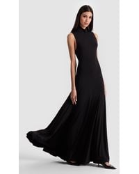Alice + Olivia - Augusta Open Back Maxi Dress - Lyst