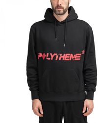 Polythene* Optics Logo Popover Hoody - Black