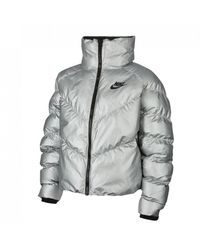 Nike Sportswear Synthetic Fill glänzende jacke - Mettallic