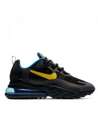 Nike Air Max 270 React White Black Metallic Pewter For Men Lyst Nike Air Max 270 React White Black Metallic Pewter For Men Lyst