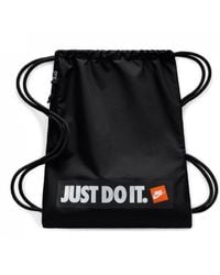 black just do it bag