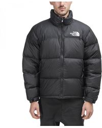 north face puffer jacket all black