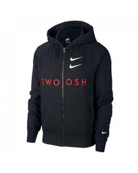 nike big swoosh hoodie