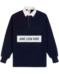 Aimé Leon Dore Rugby Shirt - Blue