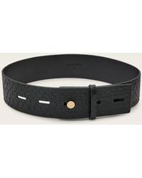 AllSaints - Ananta Leather Belt - Lyst