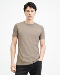AllSaints - Tonic Crew Neck Slim Ramskull T-shirt - Lyst