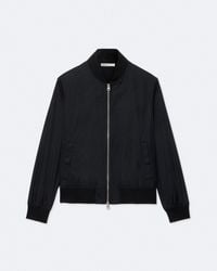 AllSaints - Abbot Slim-Fit Bomber Jacket - Lyst