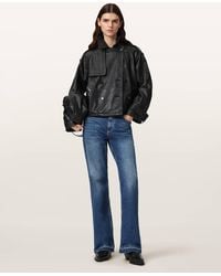 AllSaints - Fable Mid Rise Bootcut Denim Jeans - Lyst