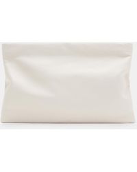 AllSaints - Bettina Leather Clutch Bag - Lyst