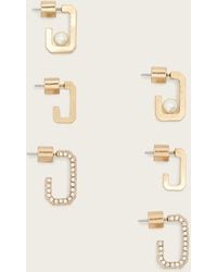 AllSaints - Ellie Mix Set Earrings - Lyst