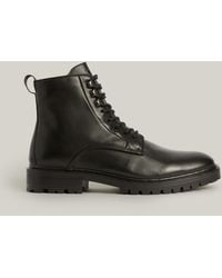 AllSaints Men's Laker Leather Boots - Black