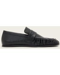 AllSaints - Julie Studded Leather Loafers - Lyst