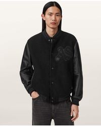 AllSaints - Holloway Bomber Jacket - Lyst