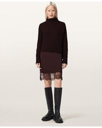 AllSaints - Eloise 2-In-1 Sweater Dress - Lyst