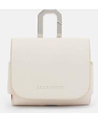 AllSaints - Airpod Leather Case - Lyst