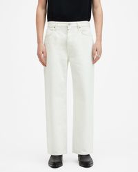 AllSaints - Lenny Loose Fit Wide Leg Denim Jeans - Lyst