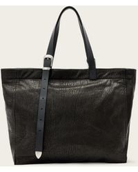 AllSaints - Haven Leather Tote Bag - Lyst
