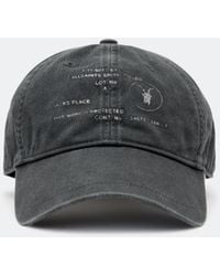 AllSaints - Spitalfields Cotton Baseball Cap - Lyst
