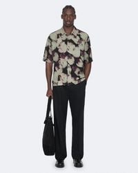 AllSaints - Tulip Oversized Floral-Print Shirt - Lyst