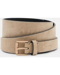 AllSaints - Delilah Tapered Leather Wrap Around Belt - Lyst