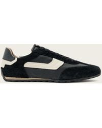 AllSaints - Liam Leather Low-Top Sneakers - Lyst