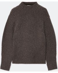 AllSaints - Sadie Relaxed-Fit Wool-Blend Sweater - Lyst