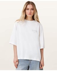 AllSaints - Underground Amelie Oversized T-Shirt - Lyst