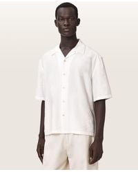 AllSaints - Purley Oversized Short Sleeve Shirt - Lyst