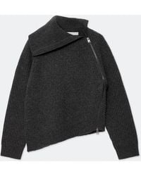 AllSaints - Cleo Relaxed-Fit Funnel-Neck Sweater - Lyst
