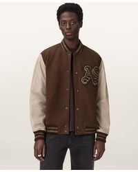 AllSaints - Holloway Bomber Jacket - Lyst
