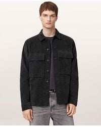 AllSaints - Hawker Long Sleeve Shirt - Lyst