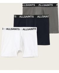 AllSaints - Boxer Brief 3 Pack - Lyst