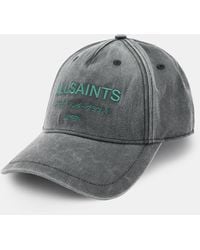 AllSaints - Underground Logo Print Baseball Cap, - Lyst