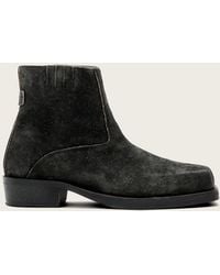 AllSaints - Leather Orla Leather Boots, /Us 9/Eu 42 - Lyst