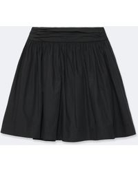 AllSaints - Anastasia Cotton Mini Skirt - Lyst