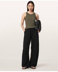 AllSaints - Rina Crew Neck Sleeveless Tank Top - Lyst