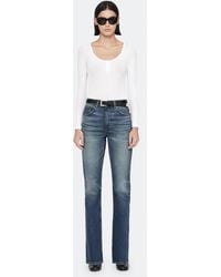 AllSaints - Rue High-Rise Bootcut Jeans - Lyst