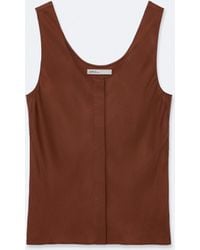 AllSaints - Milla Silk-Blend Cami Top - Lyst