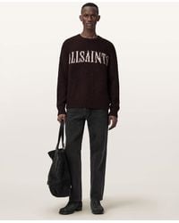 AllSaints - Stokes Oversized Boxy Jumper - Lyst