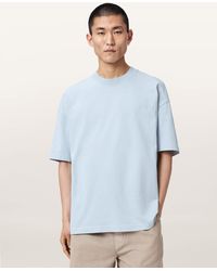 AllSaints - Odyssey Oversized Short Sleeve Crew T-Shirt - Lyst