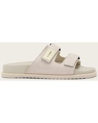 AllSaints - Polyurethane Vex Leather Sandals, /Us 8/Eu 41 - Lyst