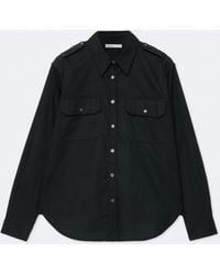 AllSaints - Maven Relaxed-Fit Military Shirt - Lyst
