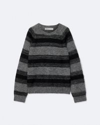 AllSaints - Senner Wool-Blend Striped Sweater - Lyst