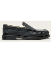 AllSaints - Bloom Leather Loafers - Lyst