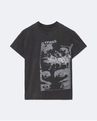 AllSaints - Addi Crash Regular-Fit T-Shirt - Lyst